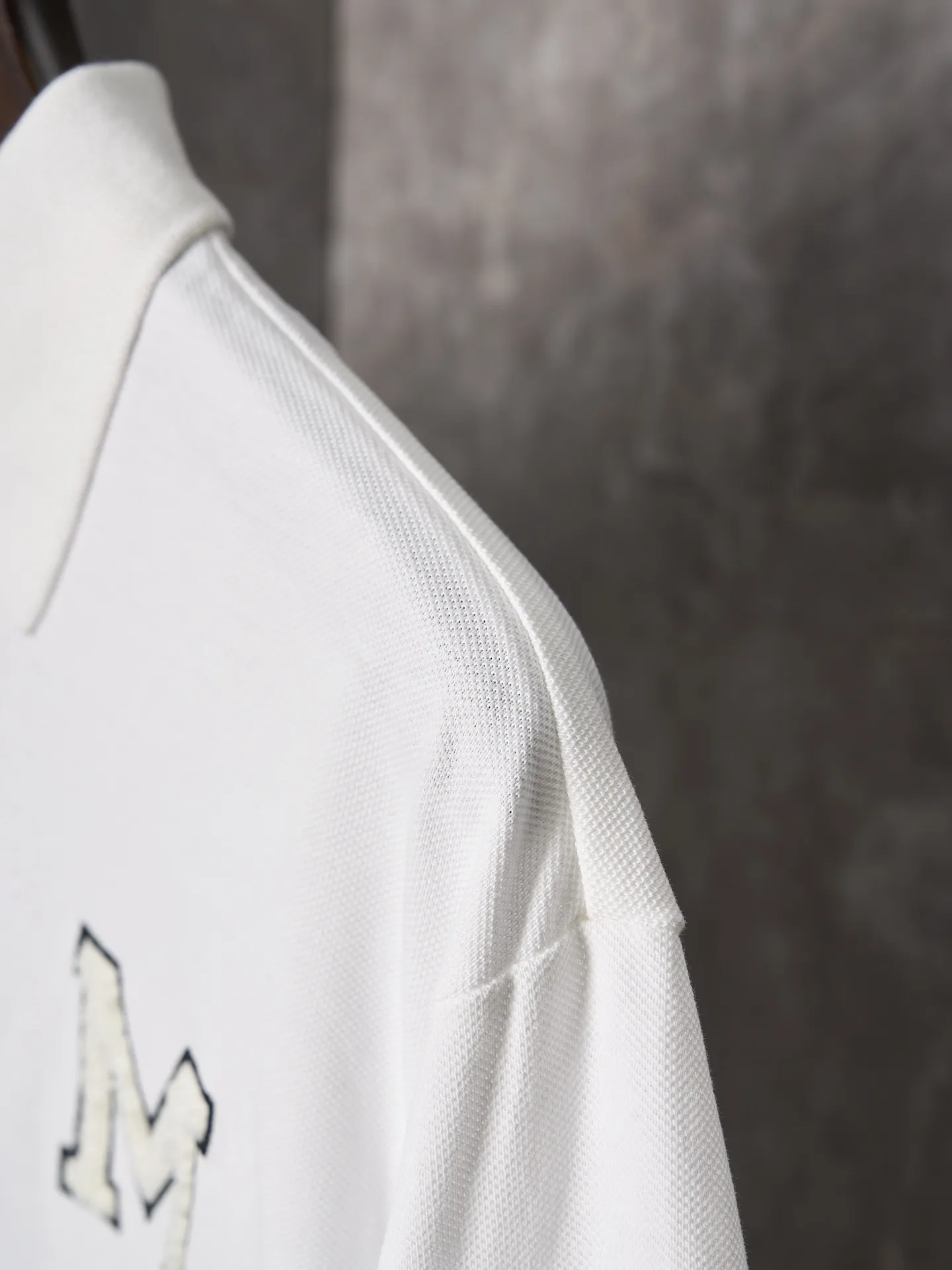 Moncler/ Polo 【In Stock】S M L XL White M Gray Polo Polo
